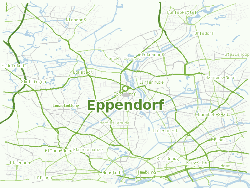 Karte von Eppendorf