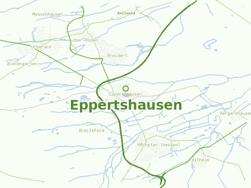 Karte von Eppertshausen