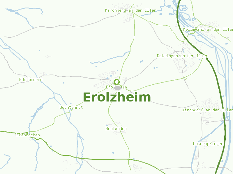 Karte von Erolzheim