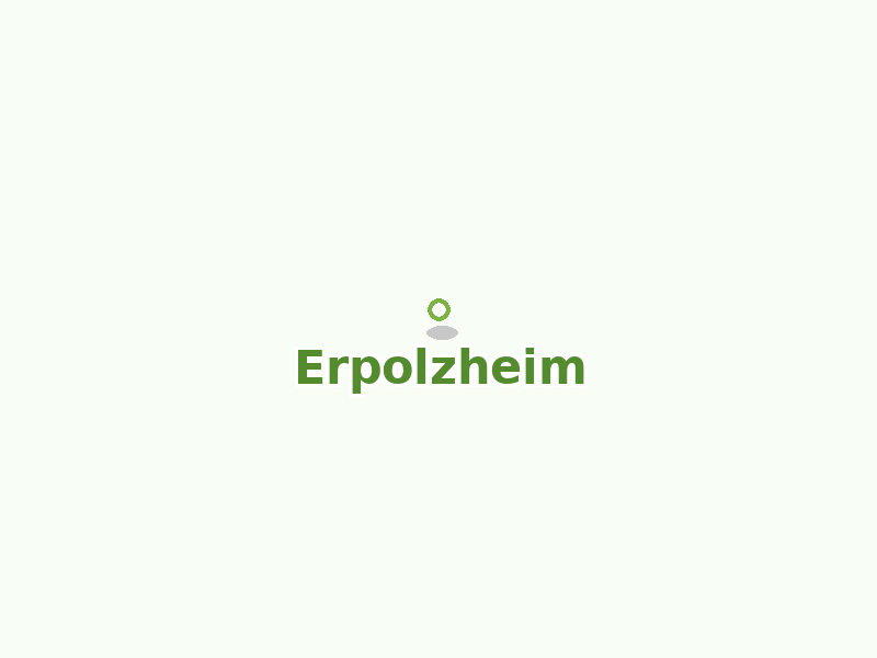 Karte von Erpolzheim