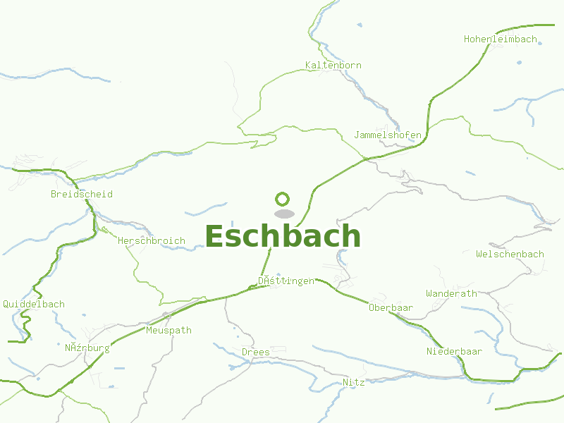 Karte von Eschbach
