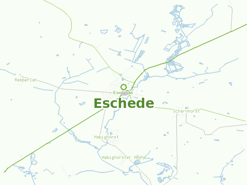 Karte von Eschede