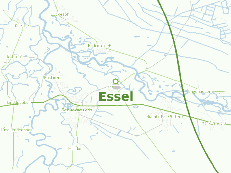 Karte von Essel