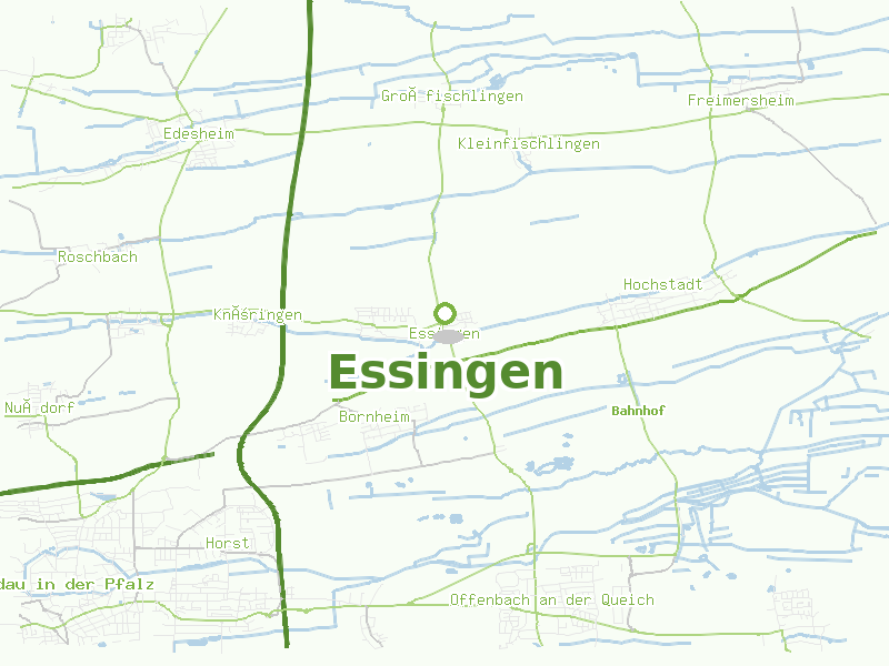 Karte von Essingen