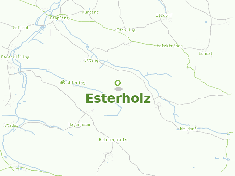 Karte von Esterholz