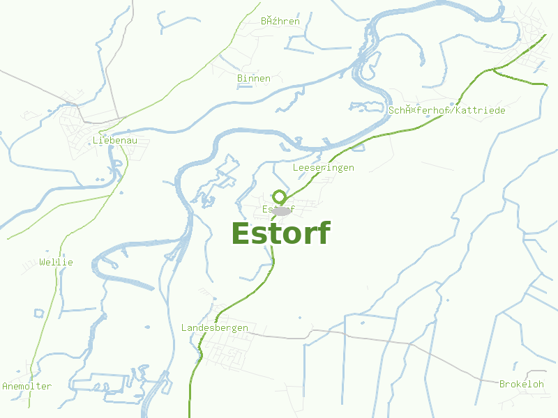 Karte von Estorf