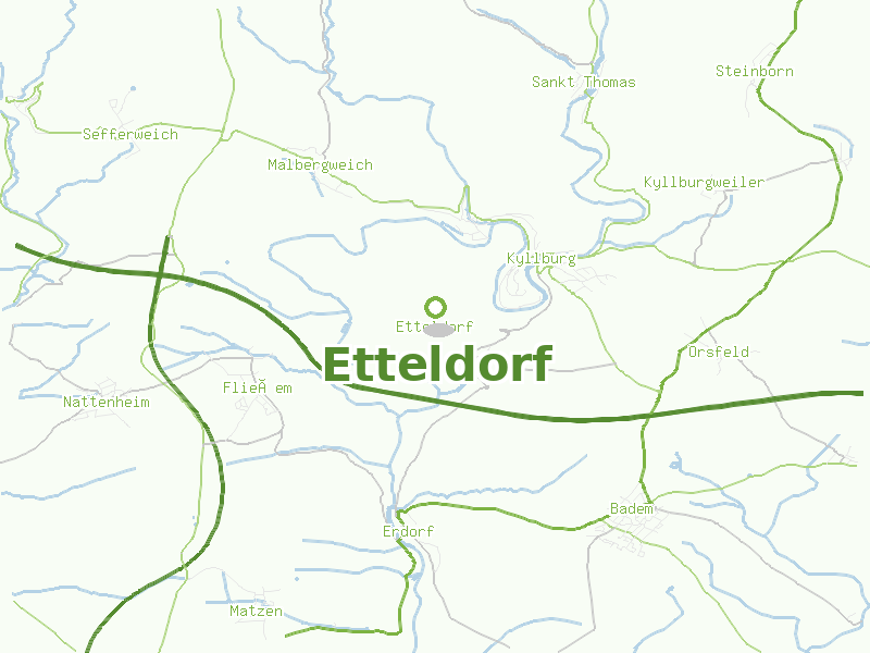 Karte von Etteldorf