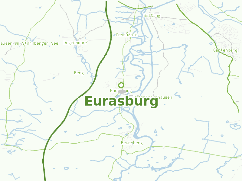 Karte von Eurasburg