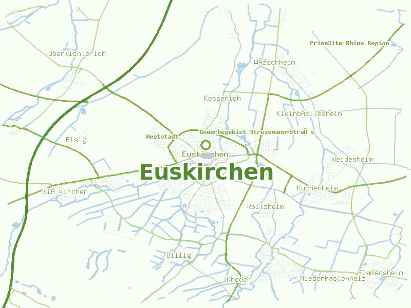 Karte von Euskirchen