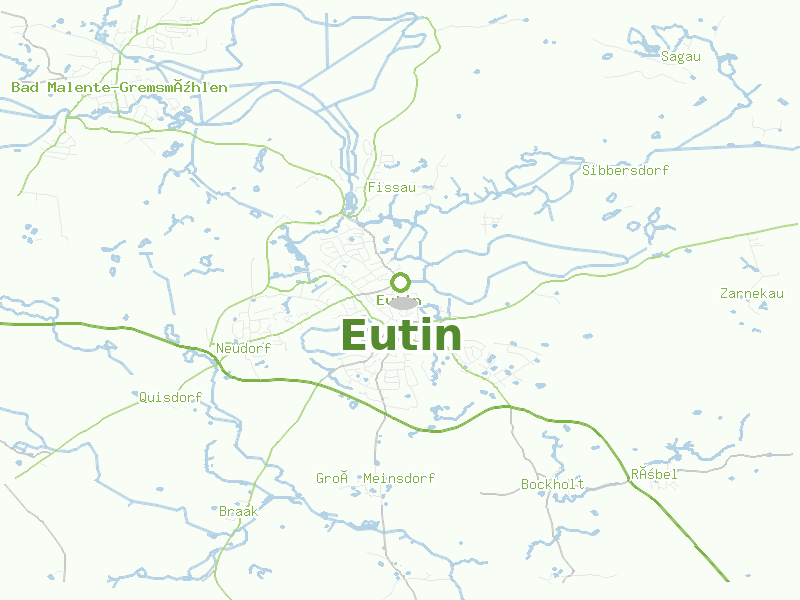 Karte von Eutin