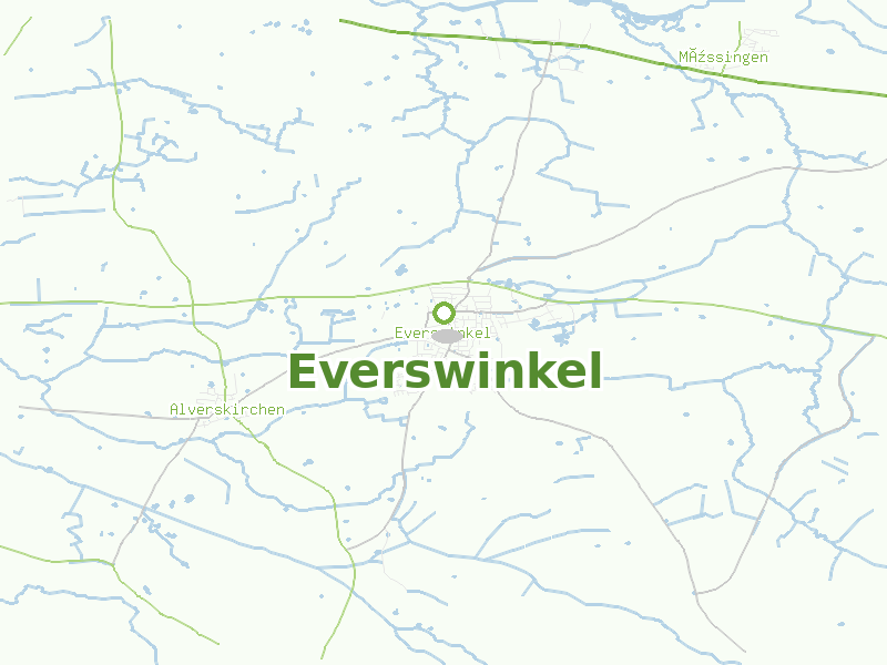 Karte von Everswinkel