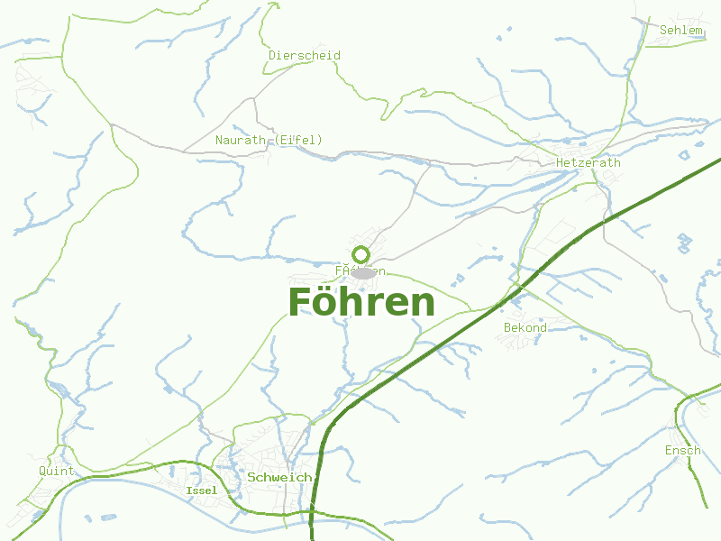 Karte von Föhren