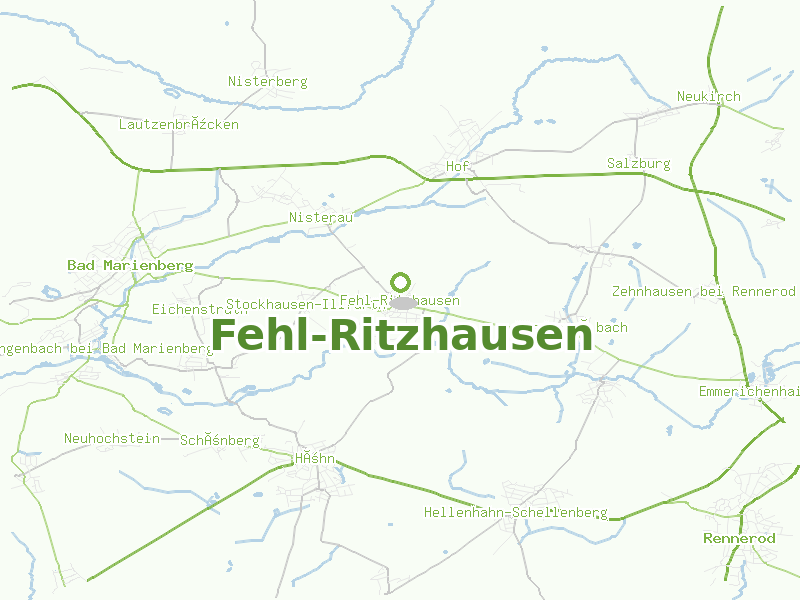 Karte von Fehl-Ritzhausen