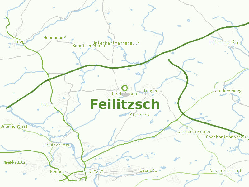 Karte von Feilitzsch