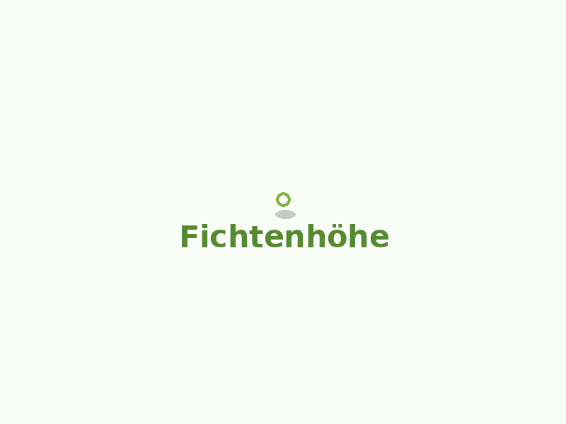 Karte von Fichtenhöhe