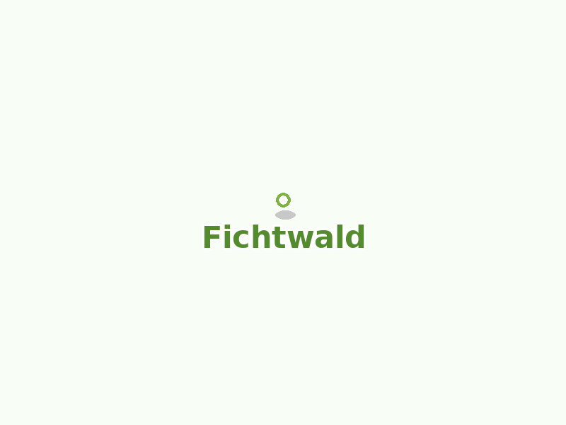 Karte von Fichtwald