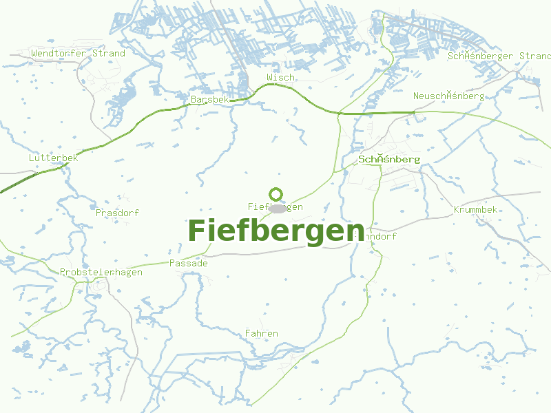 Karte von Fiefbergen