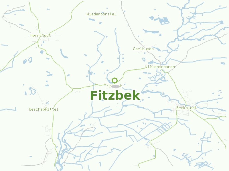 Karte von Fitzbek