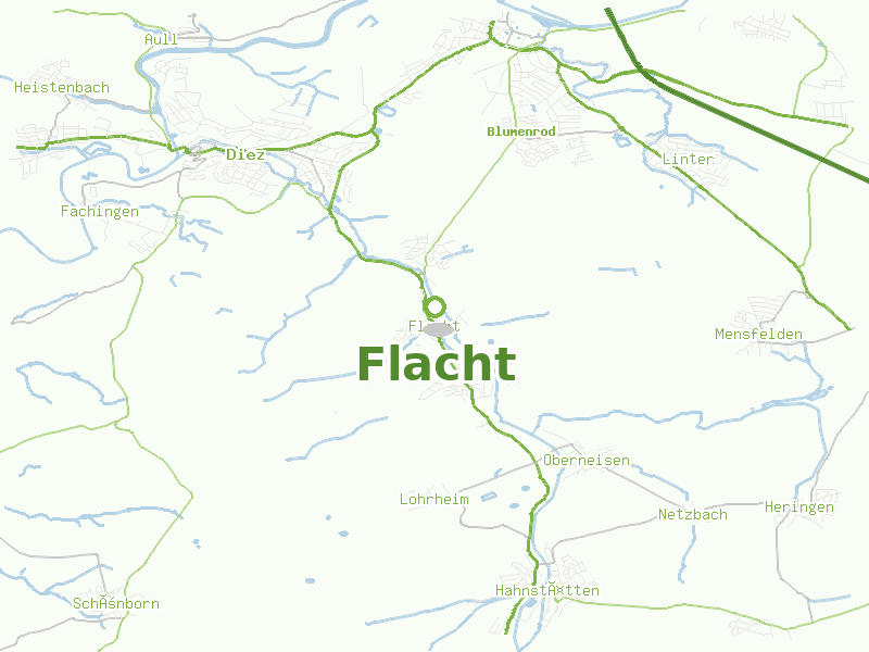 Karte von Flacht