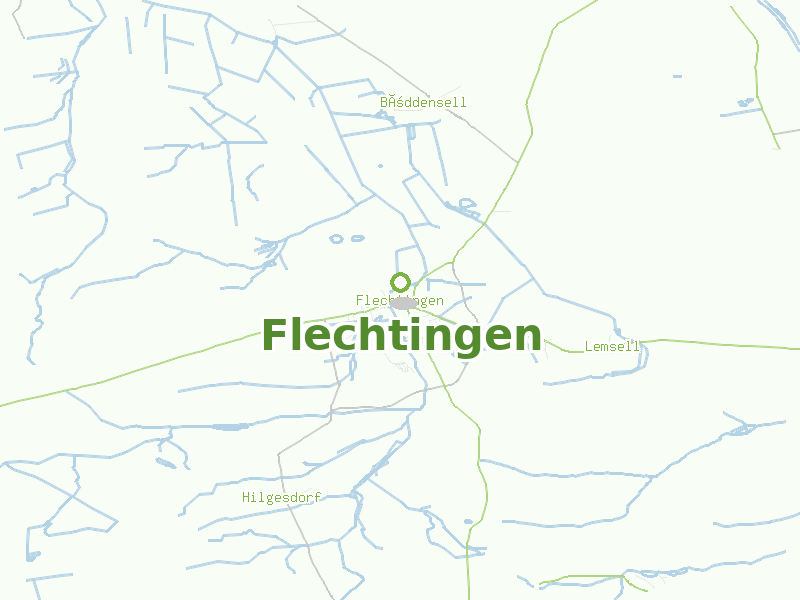 Karte von Flechtingen