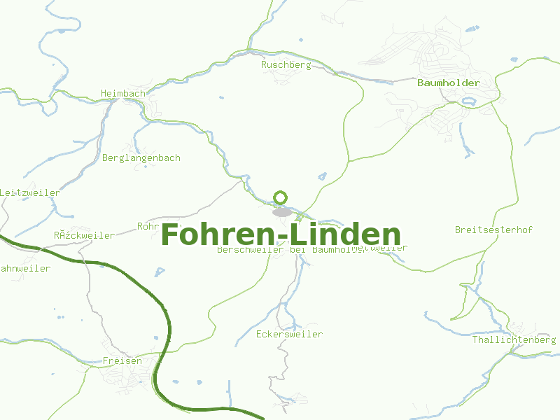 Karte von Fohren-Linden