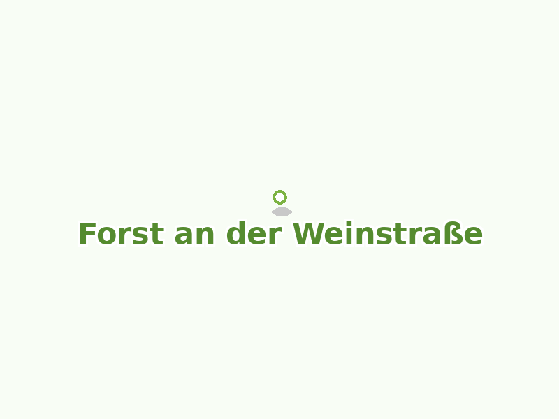 Karte von Forst an der Weinstraße