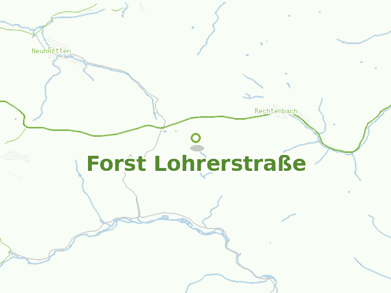 Karte von Forst Lohrerstraße