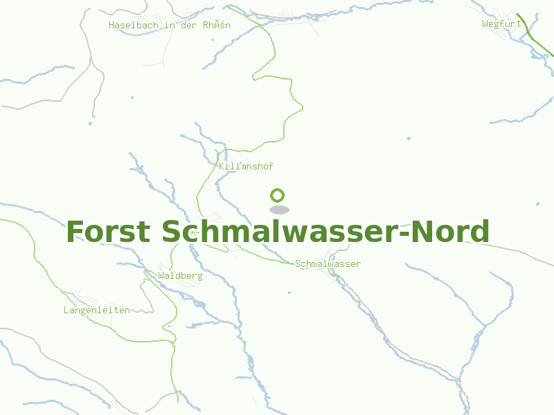 Karte von Forst Schmalwasser-Nord