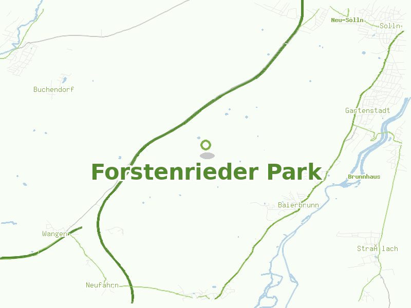 Karte von Forstenrieder Park