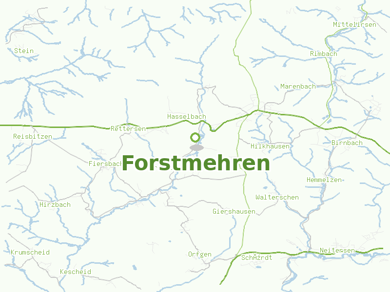 Karte von Forstmehren