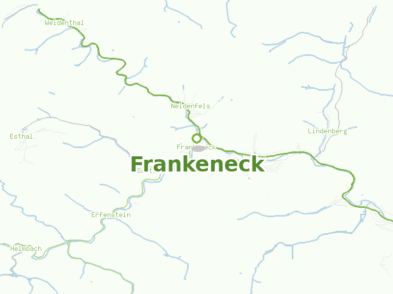 Karte von Frankeneck