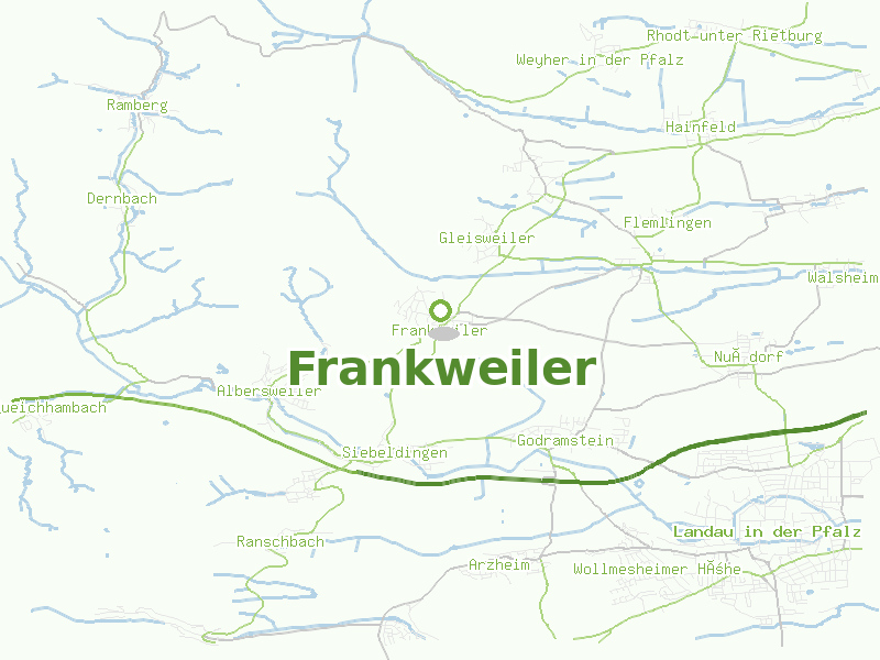 Karte von Frankweiler