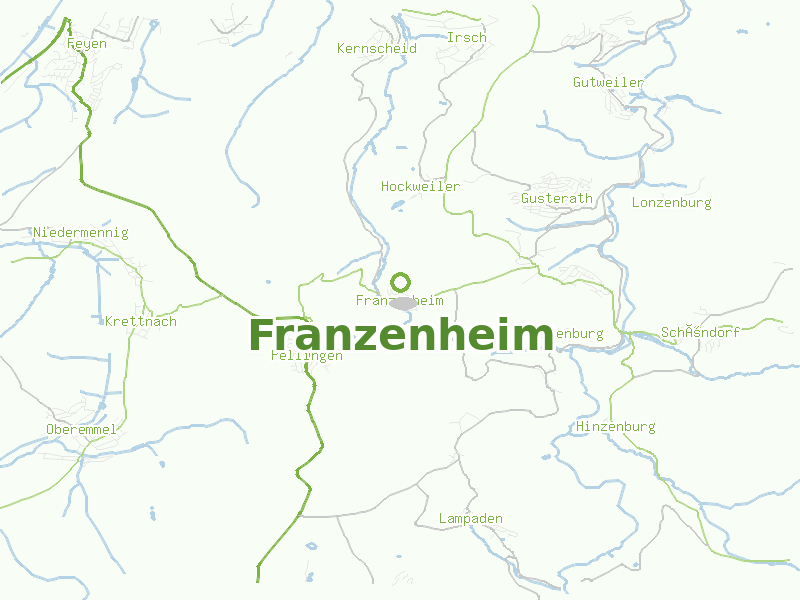 Karte von Franzenheim
