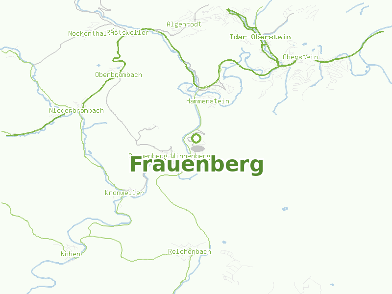 Karte von Frauenberg