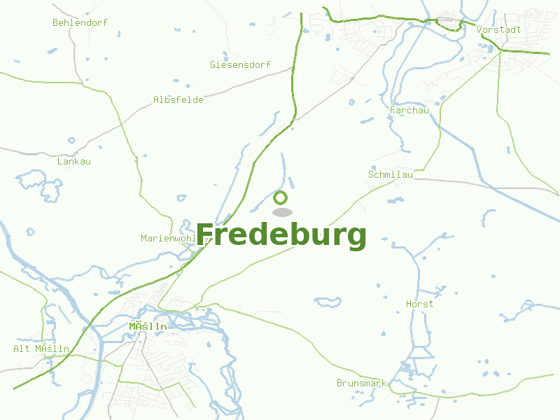 Karte von Fredeburg