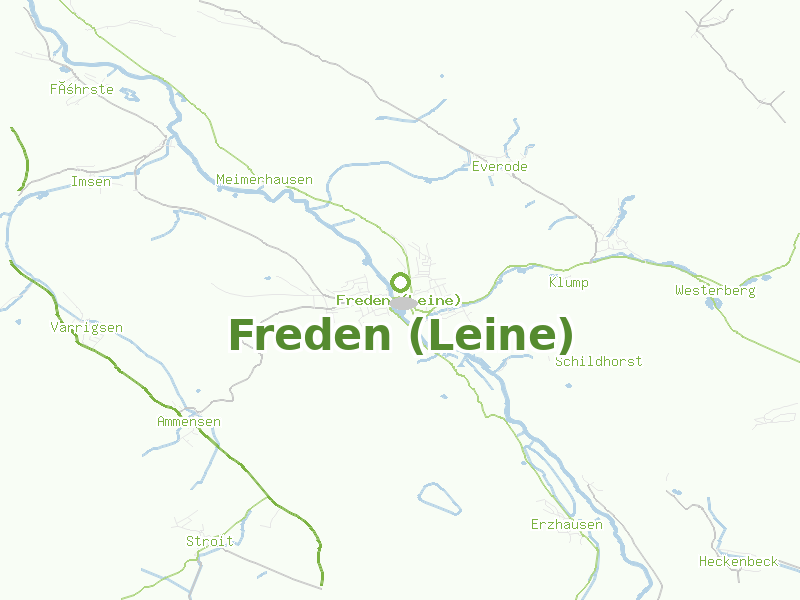 Karte von Freden (Leine)