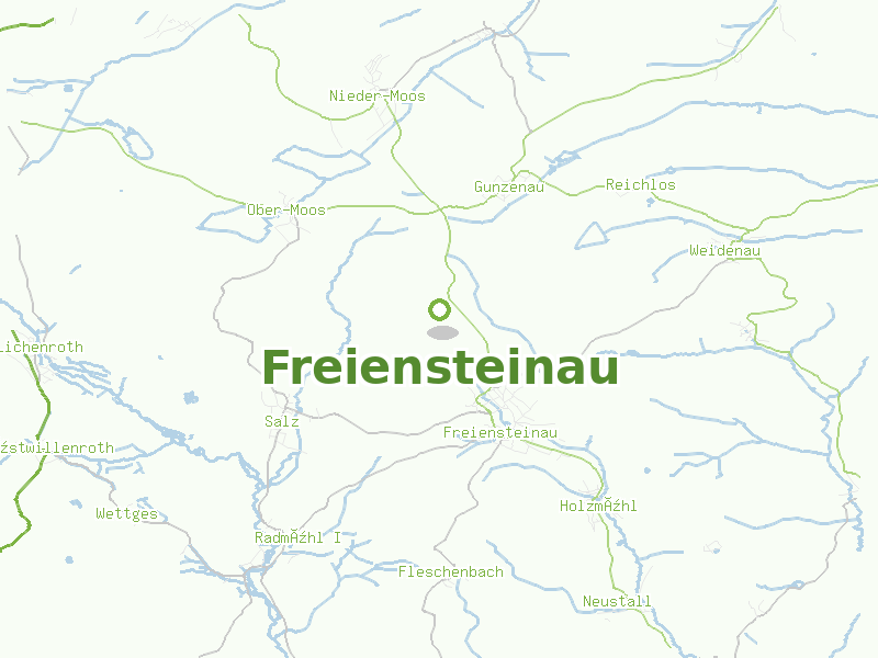 Karte von Freiensteinau