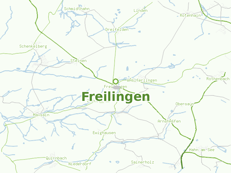 Karte von Freilingen