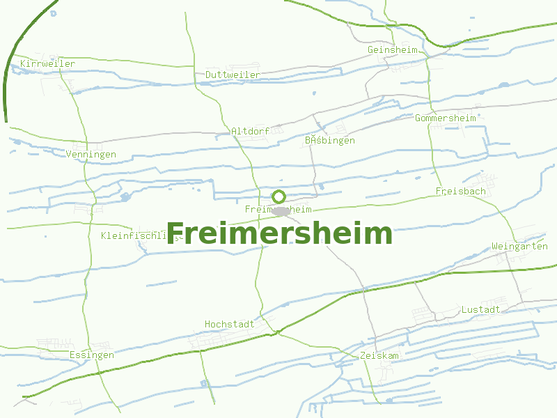 Karte von Freimersheim