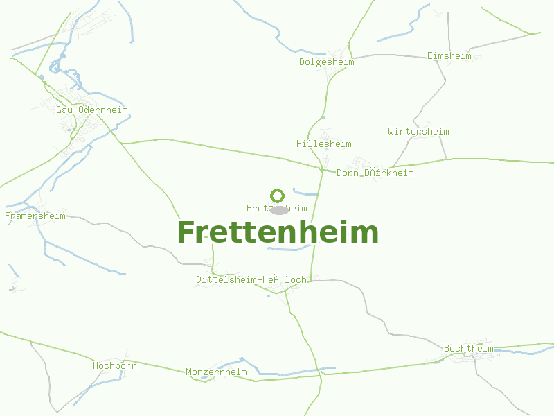 Karte von Frettenheim