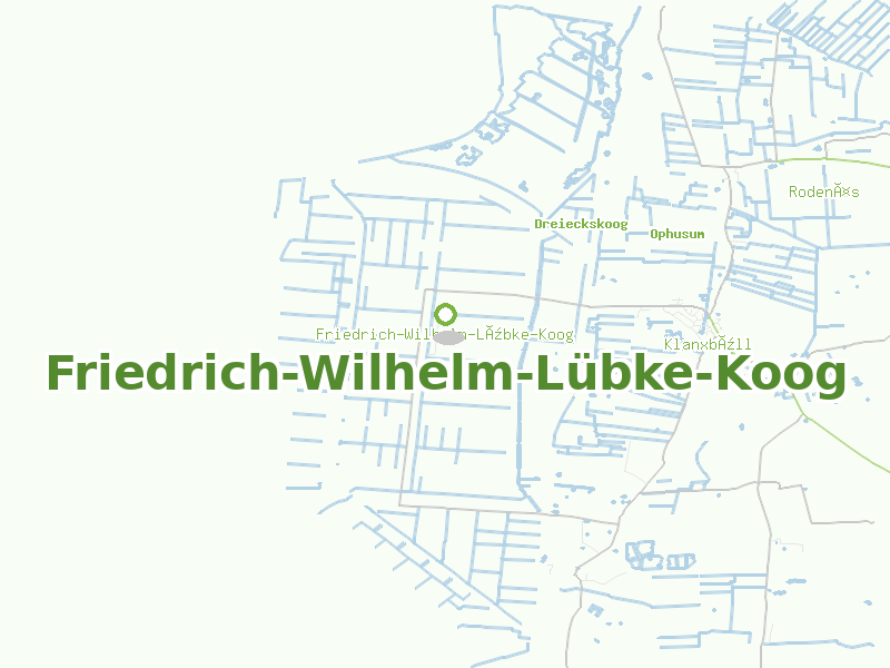 Karte von Friedrich-Wilhelm-Lübke-Koog