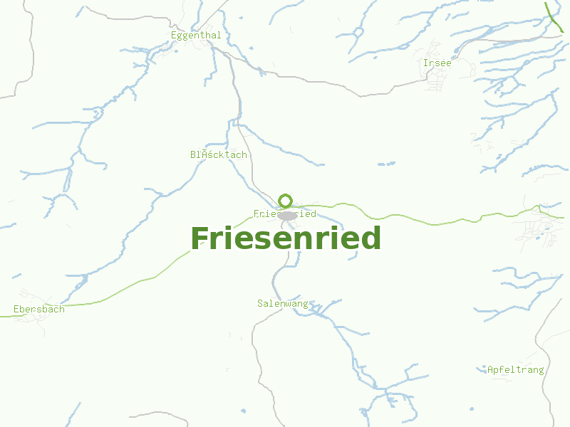 Karte von Friesenried
