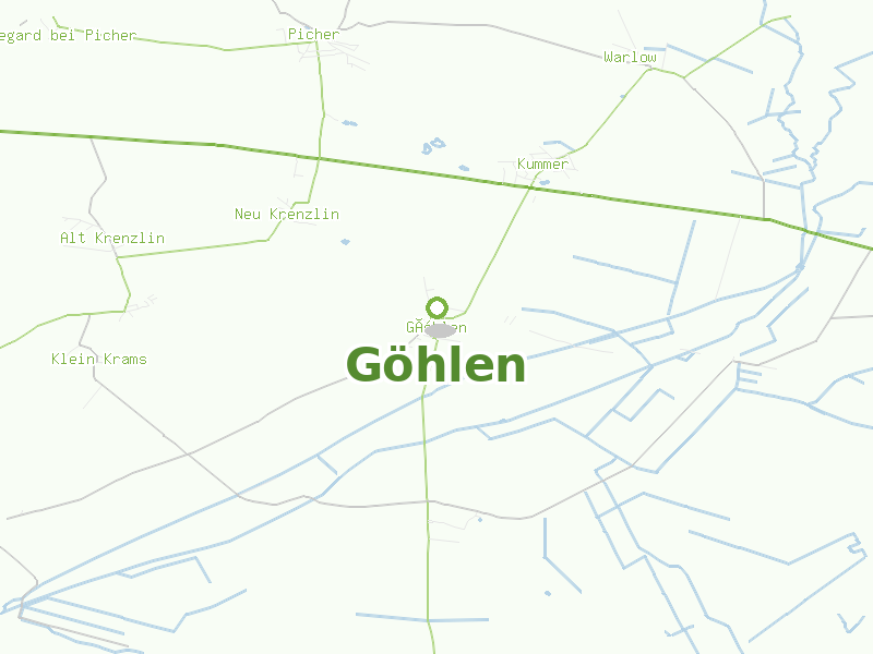 Karte von Göhlen