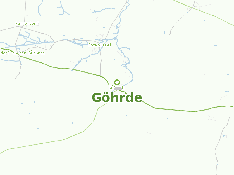Karte von Göhrde