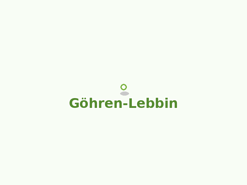 Karte von Göhren-Lebbin