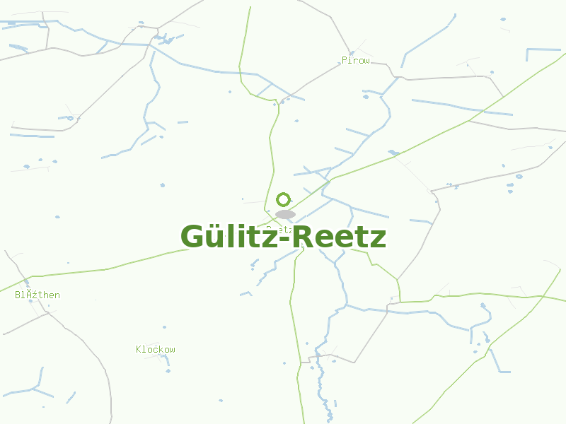 Karte von Gülitz-Reetz