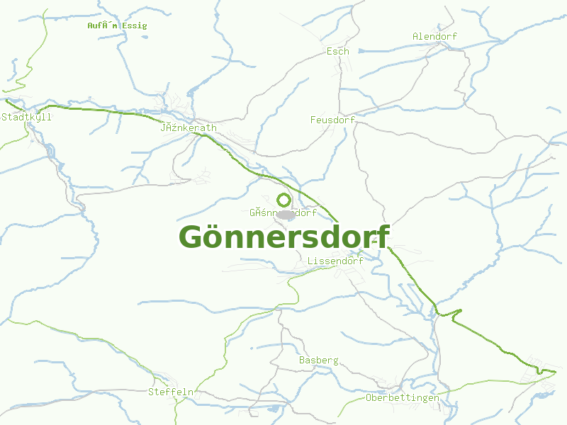 Karte von Gönnersdorf