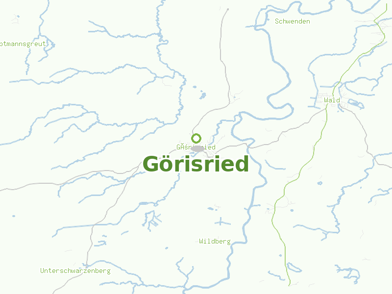 Karte von Görisried
