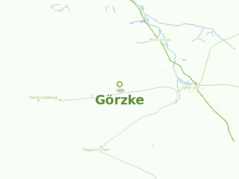 Karte von Görzke