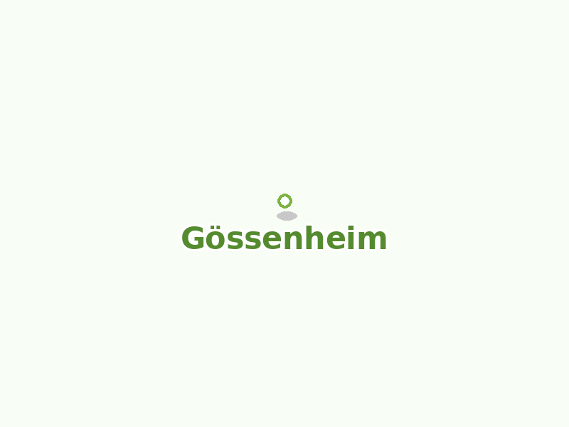 Karte von Gössenheim